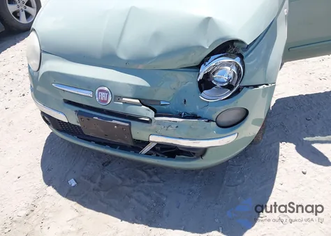 2012 Fiat 500 Lounge from USA, damaged, VIN 3C3CFFCR1CT153054